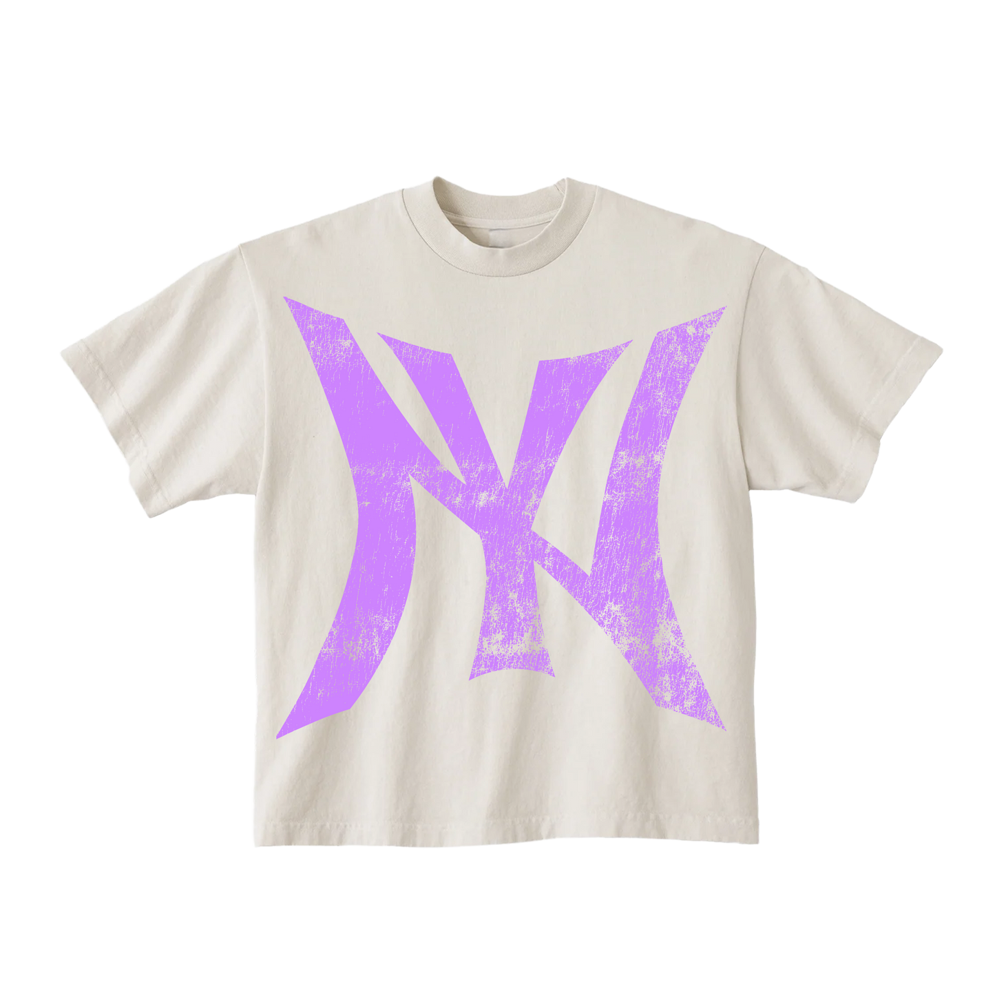 ENFRAMED NEW YORK TEE - Creme