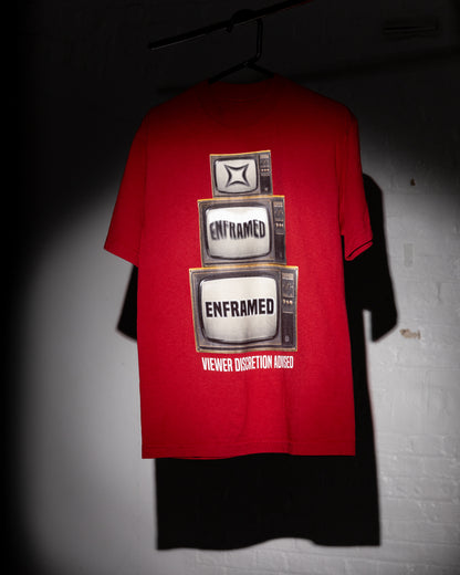 VIEWER DISCRETION TEE - Chicago Red