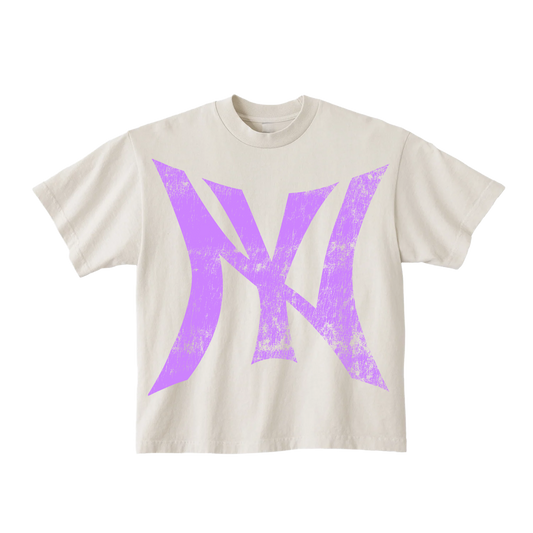 ENFRAMED NEW YORK TEE - Creme